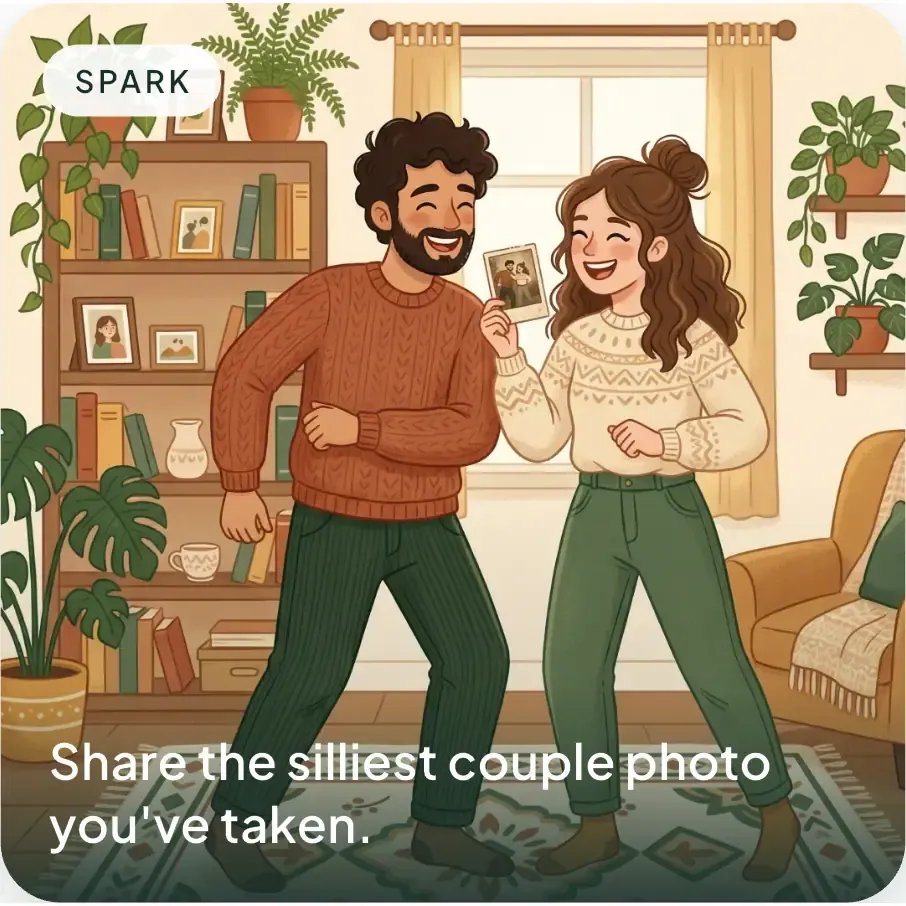 Spark: Share the silliest couple photo you've taken.